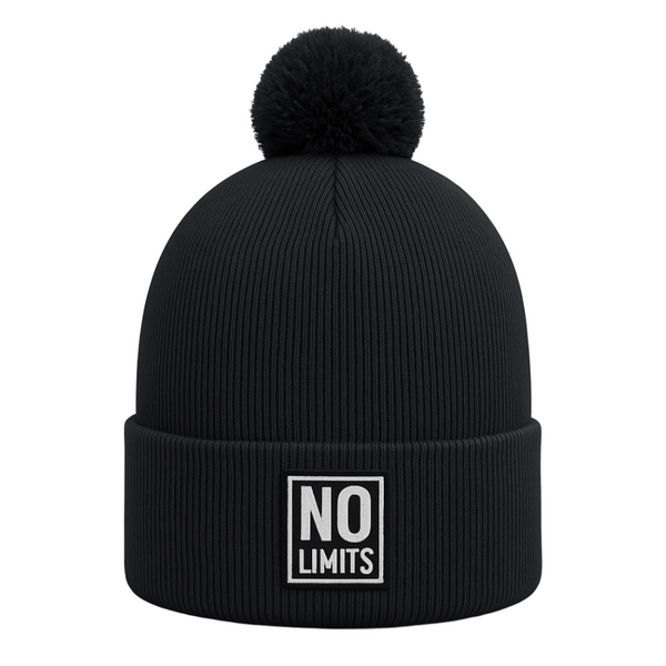 Pom-Pom Beanie – Warm Knit Winter Hat, Unisex Cozy Style